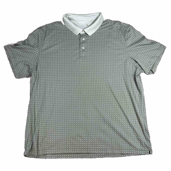 Lot Of 2 UNTUCKit Polo Shirt Men’s XXL 2XL Green Blue Stripes Golf Performance - Picture 2 of 14